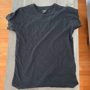 Madewell Charcoal Crew Neck Tee